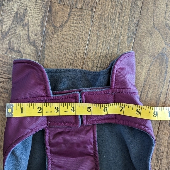 Dog Coat Purple, Sz 18 Inch length & girth 23-28.5 - Picture 7 of 12